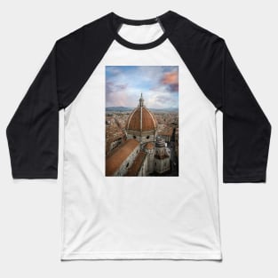 The Duomo in Florence, Italy, the Cathedral of Santa Maria del Fiore Baseball T-Shirt